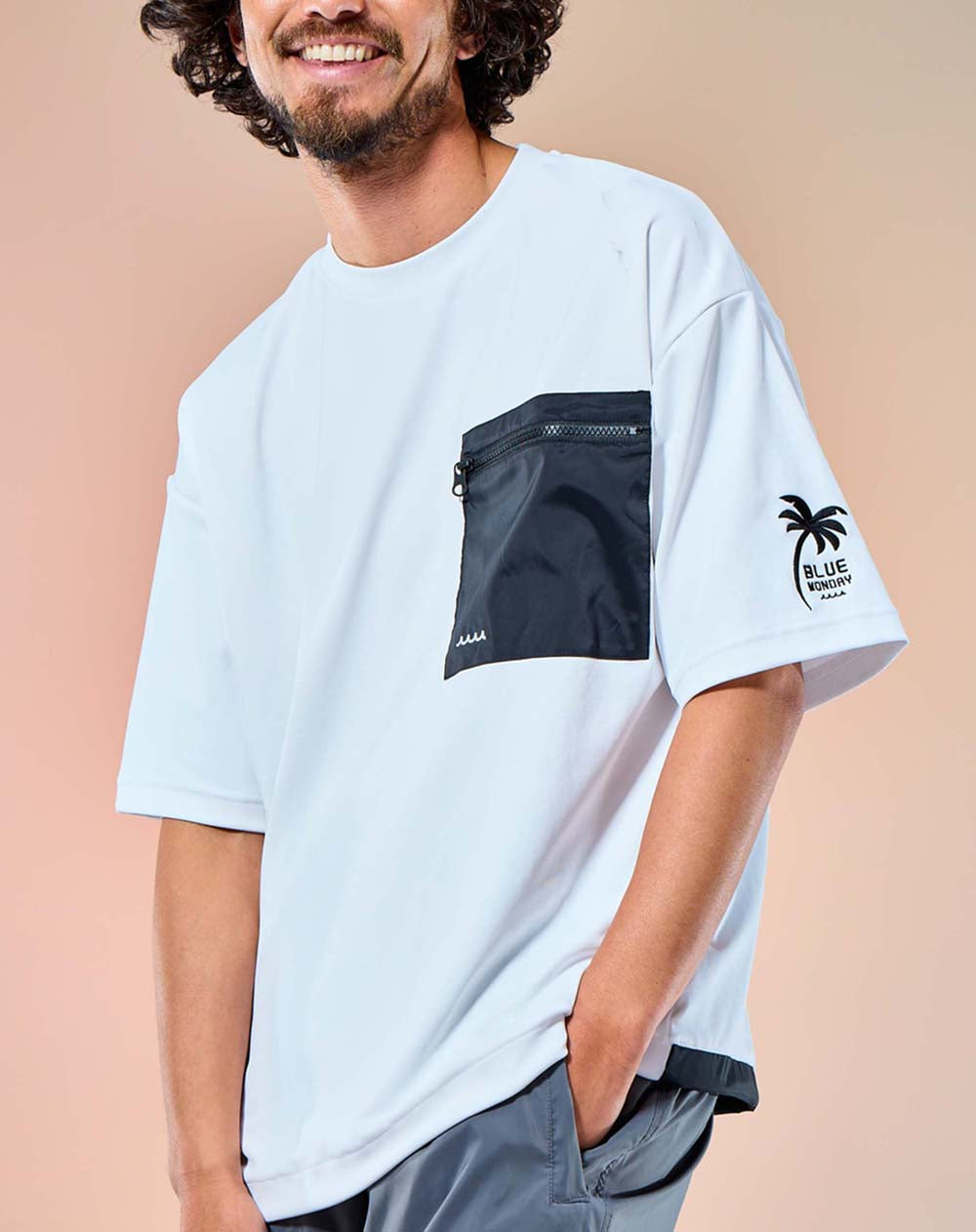 ベアスムース ジップポケットTシャツ [全4色] – muta Online Store