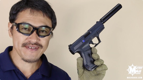 マルゼン】ワルサー P99 サイレンサー サバゲー で 実用的な 静音の