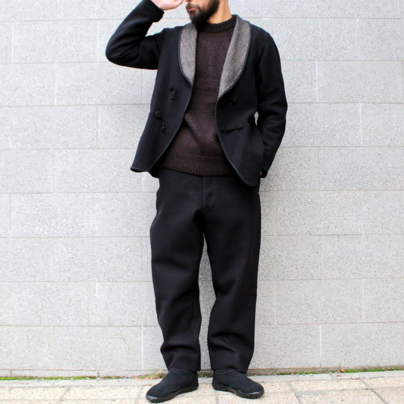 COMOLI] Wool Sateen Smooking Jacket – MaW SAPPORO