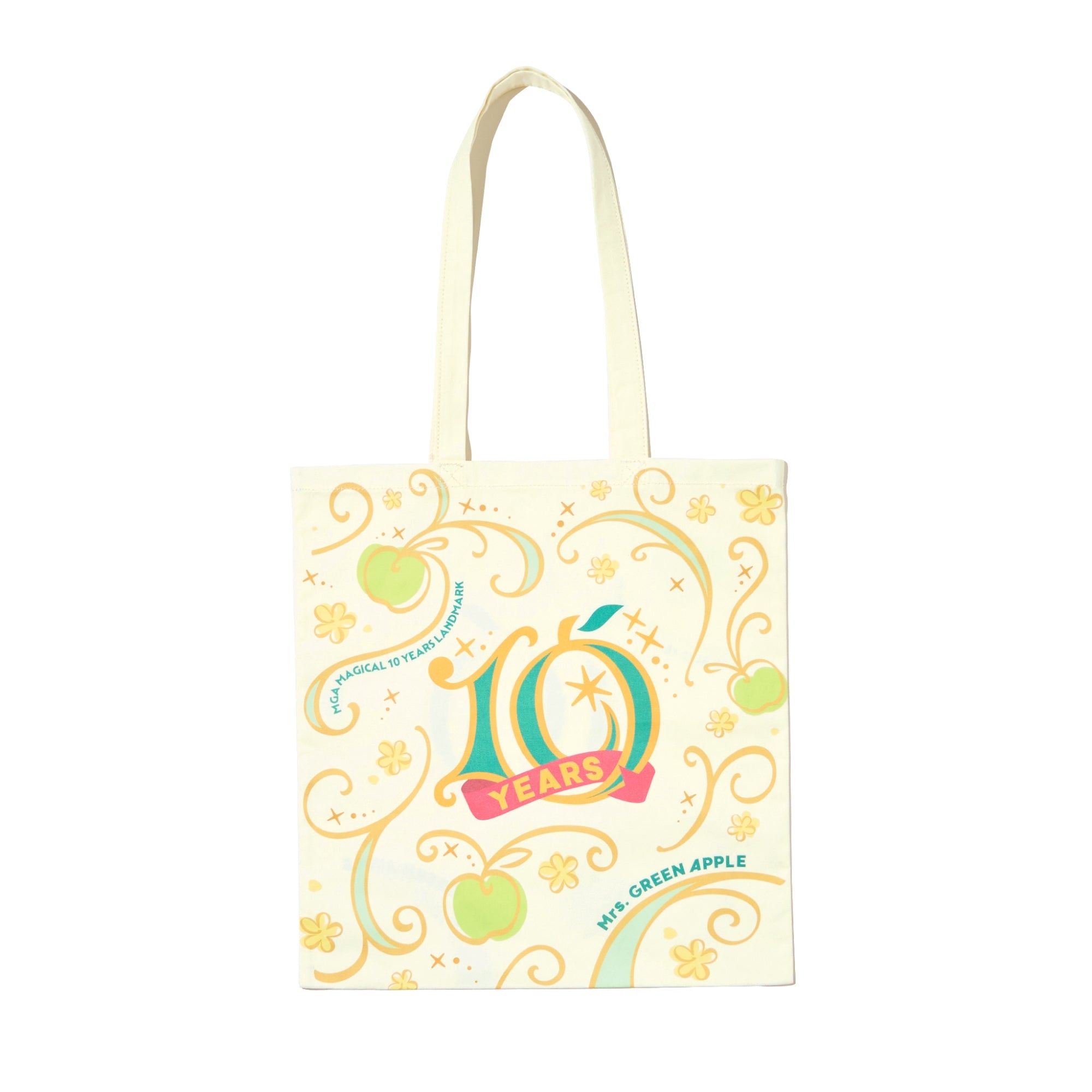 MAGICAL 10 YEARS LANDMARK トートバッグ / ホワイト – Mrs. GREEN