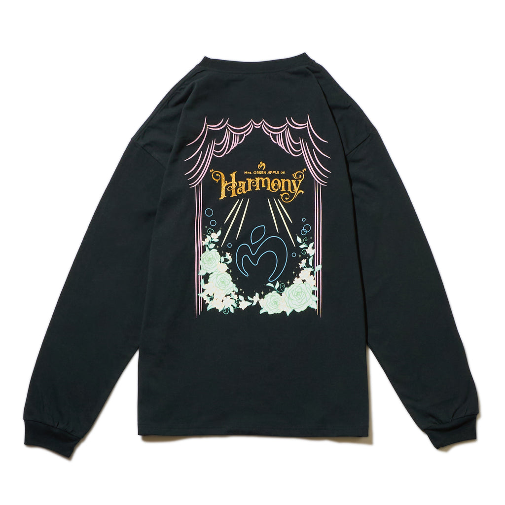 1次受付】MGA on “Harmony” Long Sleeve T-shirt / Black＜受付期間