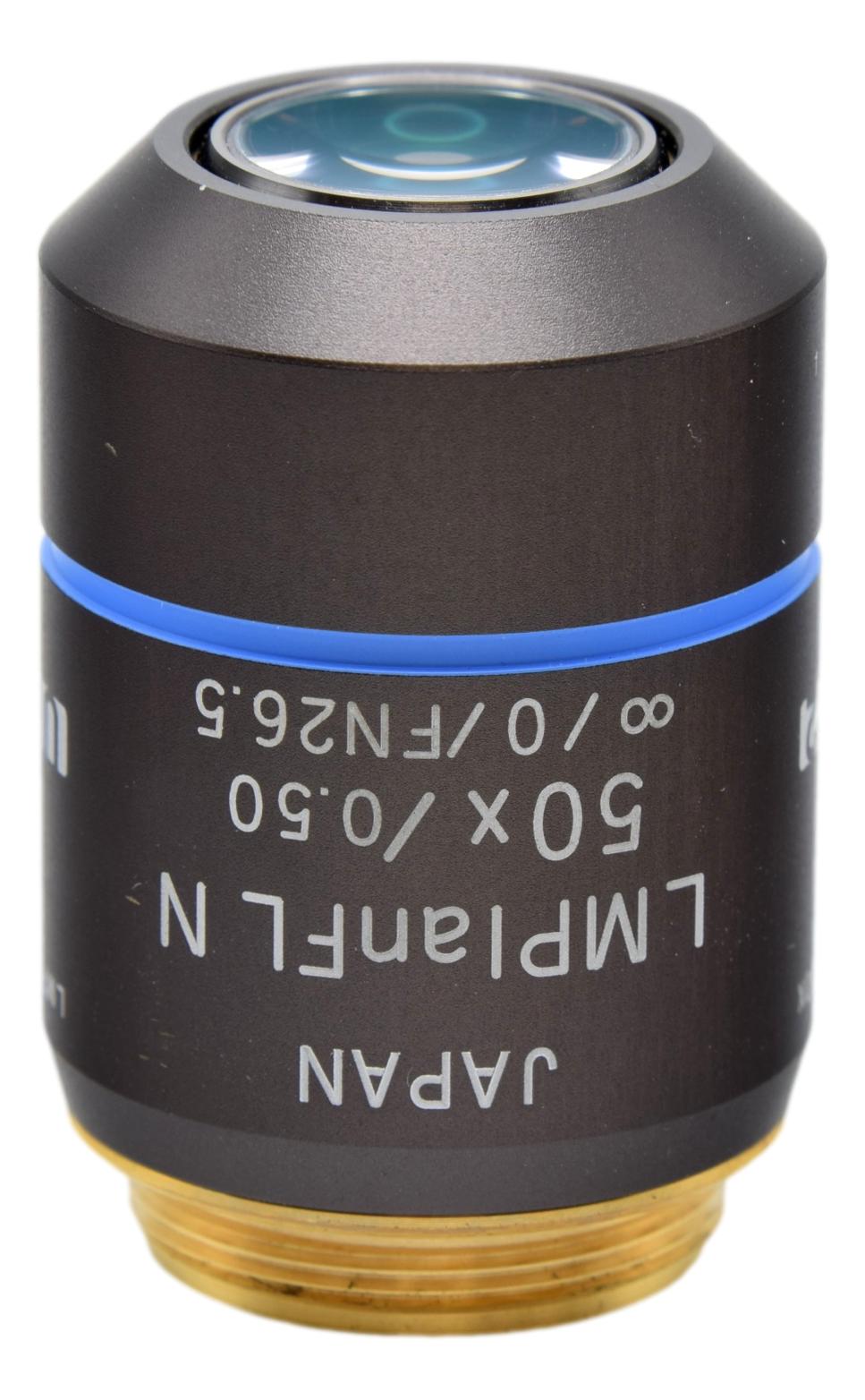 Olympus LMPlanFL N 50x Microscope Objective – Microscope Central
