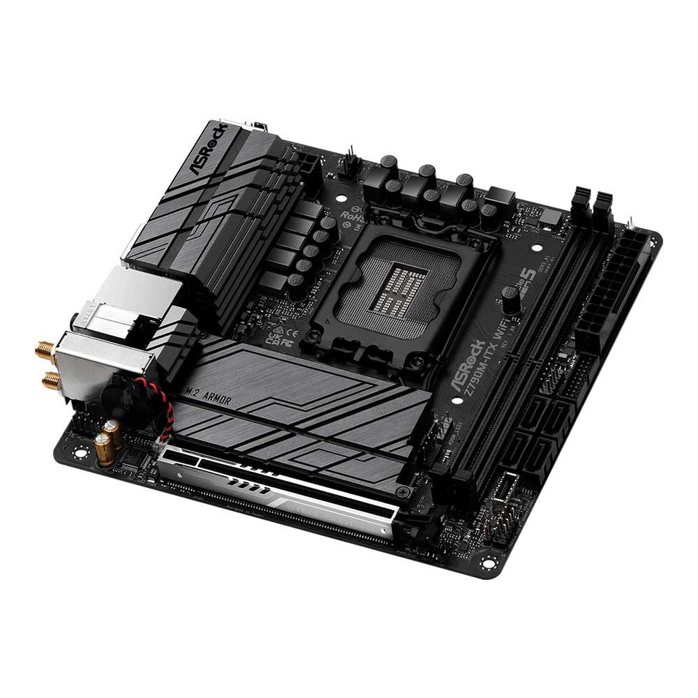ASRock Z790M-ITX WIFI Raptor Lake Mini ITX MB, 2.5G LAN – MITXPC