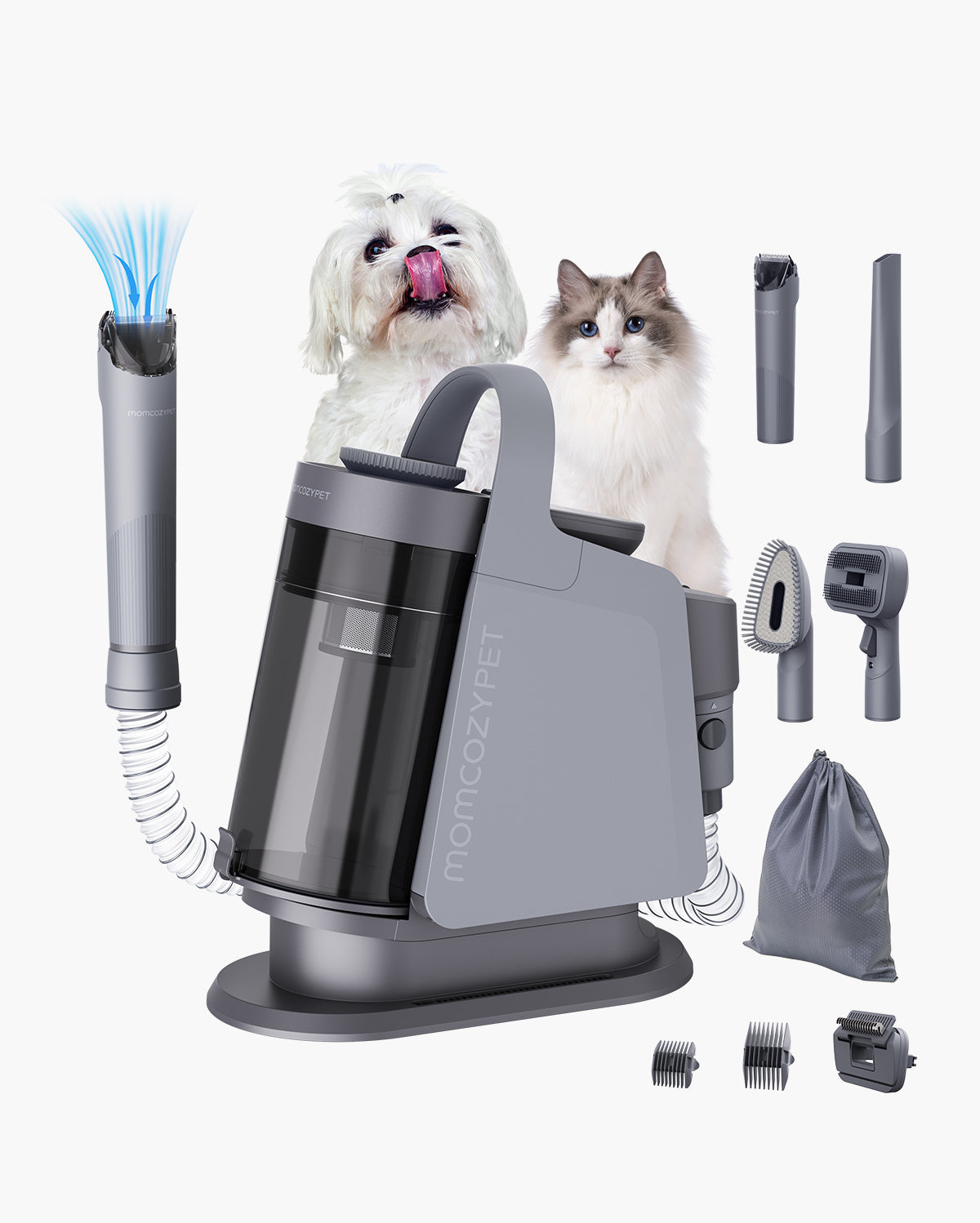 Momcozy Pet FurEase Dog Grooming Vacuum Kit