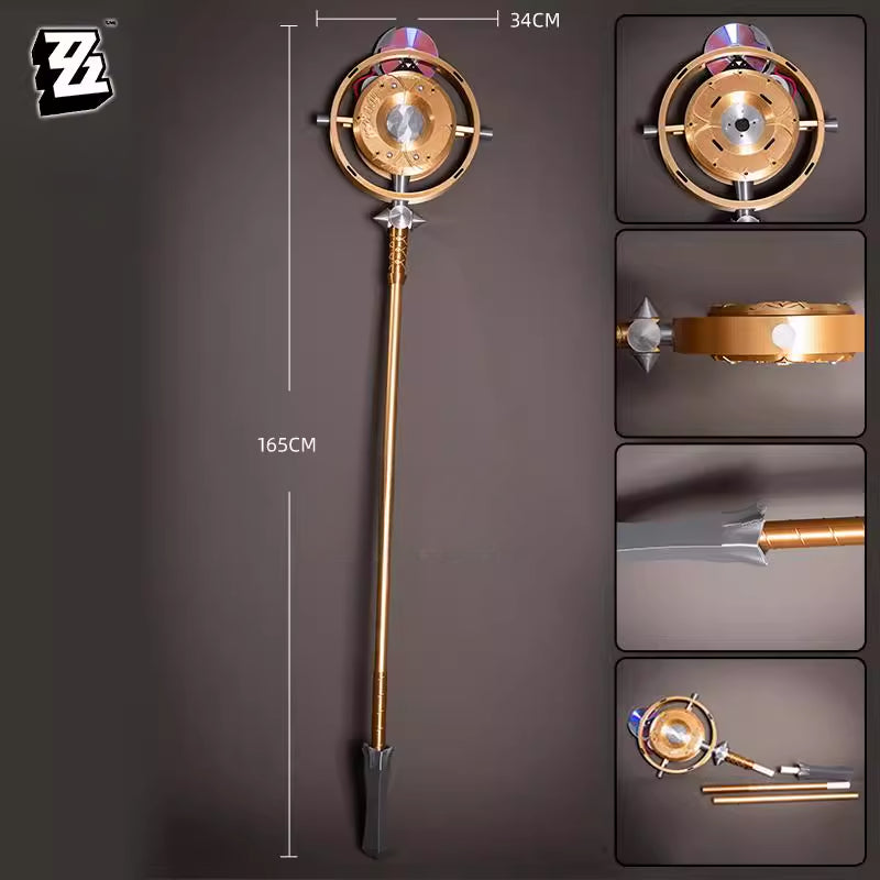 Monenjoy コスプレ ゼンゼロ アストラ 165cm 法杖 ターズ・オブ・リラ