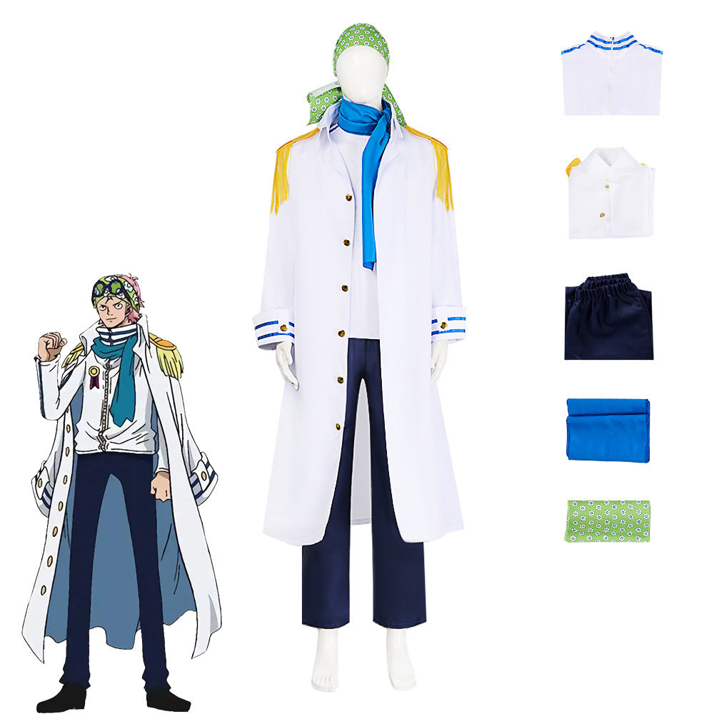 Monenjoy ONE PIECE コビー コスプレ衣装 イベント 海軍本部 仮装
