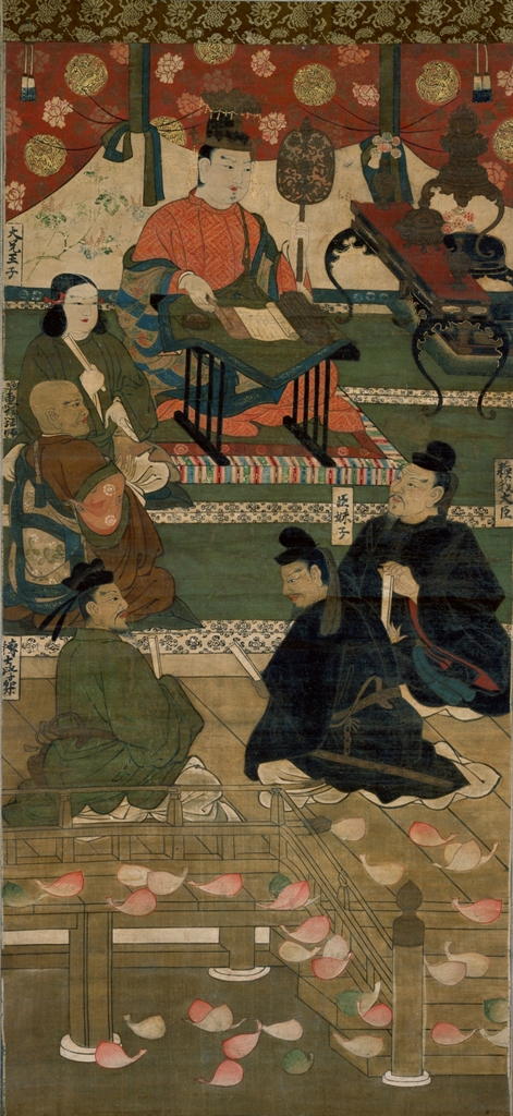 新指定文化財「絹本著色聖徳太子勝鬘経講讃図」を紹介します | 歴史の