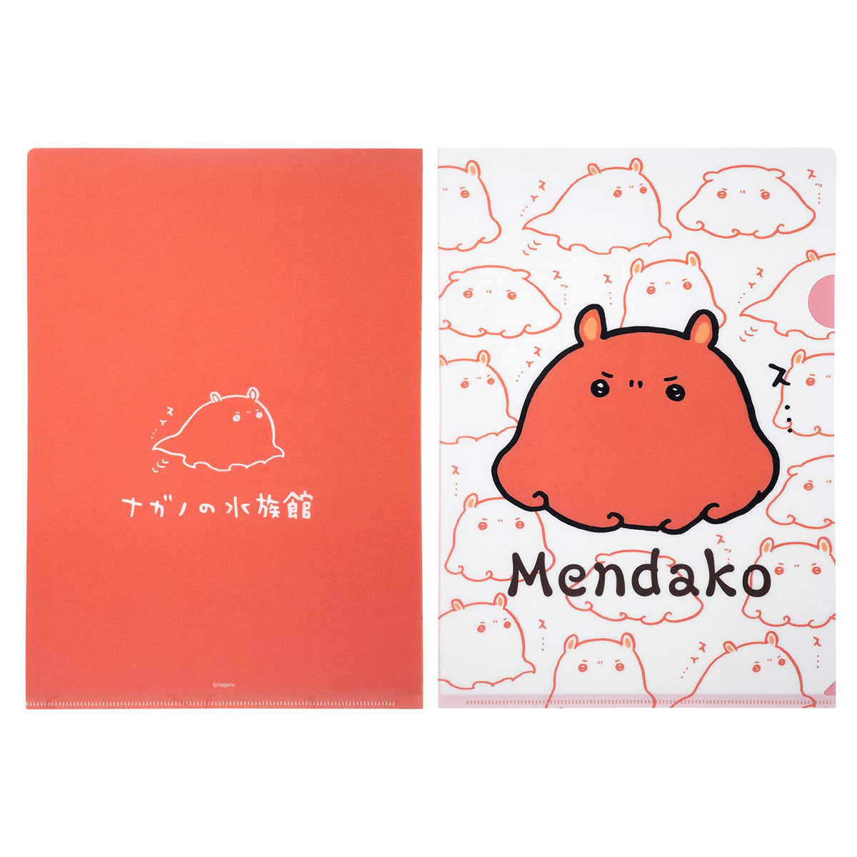 ナガノキャラクターズ ナガノの水族館 クリアファイル（メンダコ