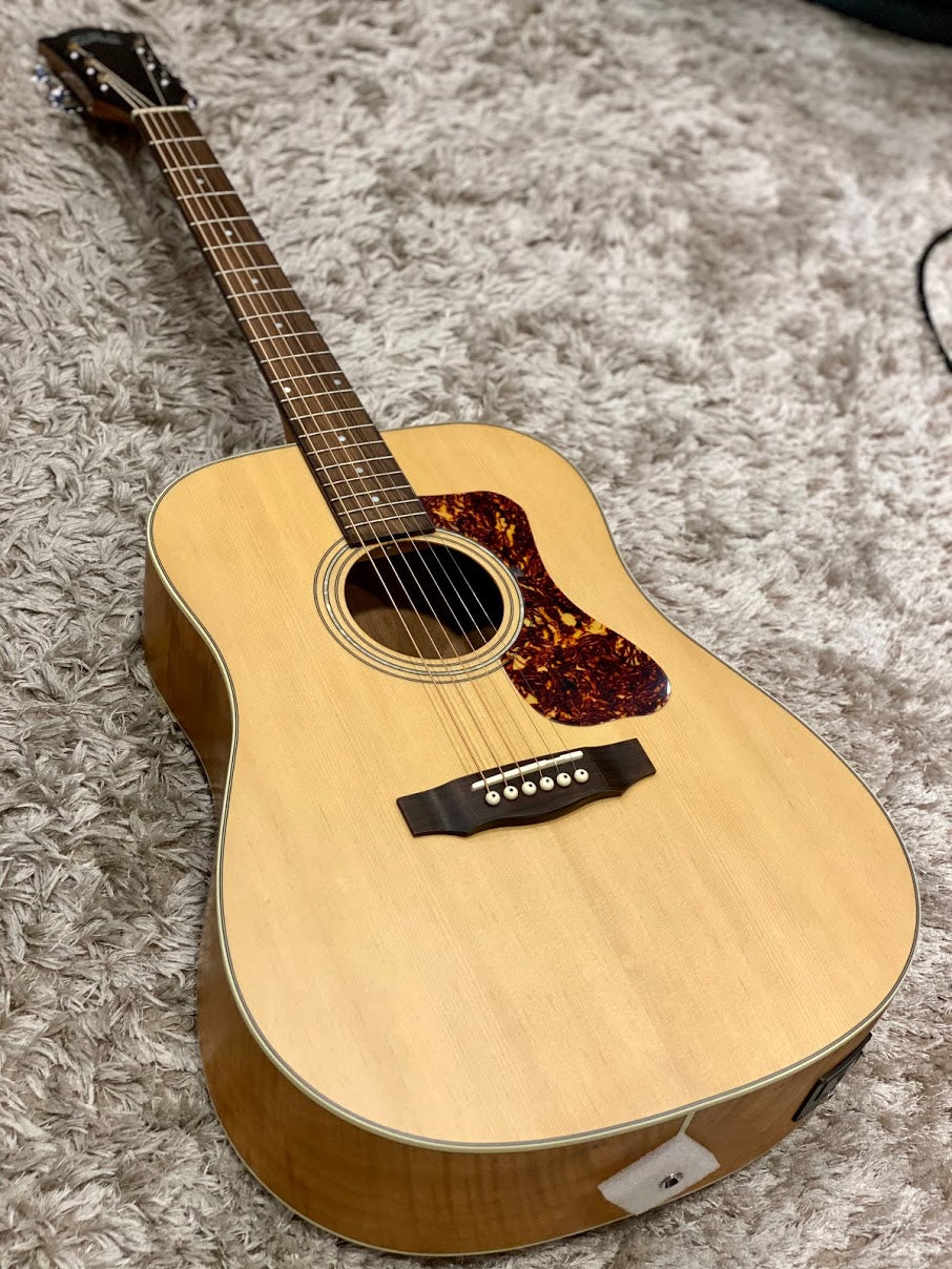 Guild D-240E Flamed Mahogany – nafiriguitar.com