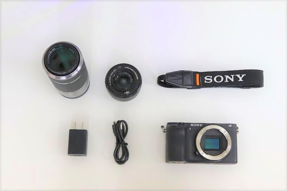格安レンタル] SONY（ソニー） α6400 ダブルズームレンズキット ミラー