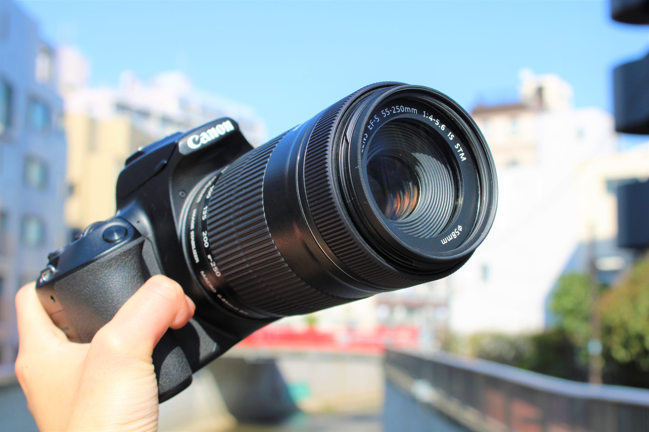 ❤️Canon 55-250mm IS STM❤️動画撮影も滑らか❤️ 【公式通販】