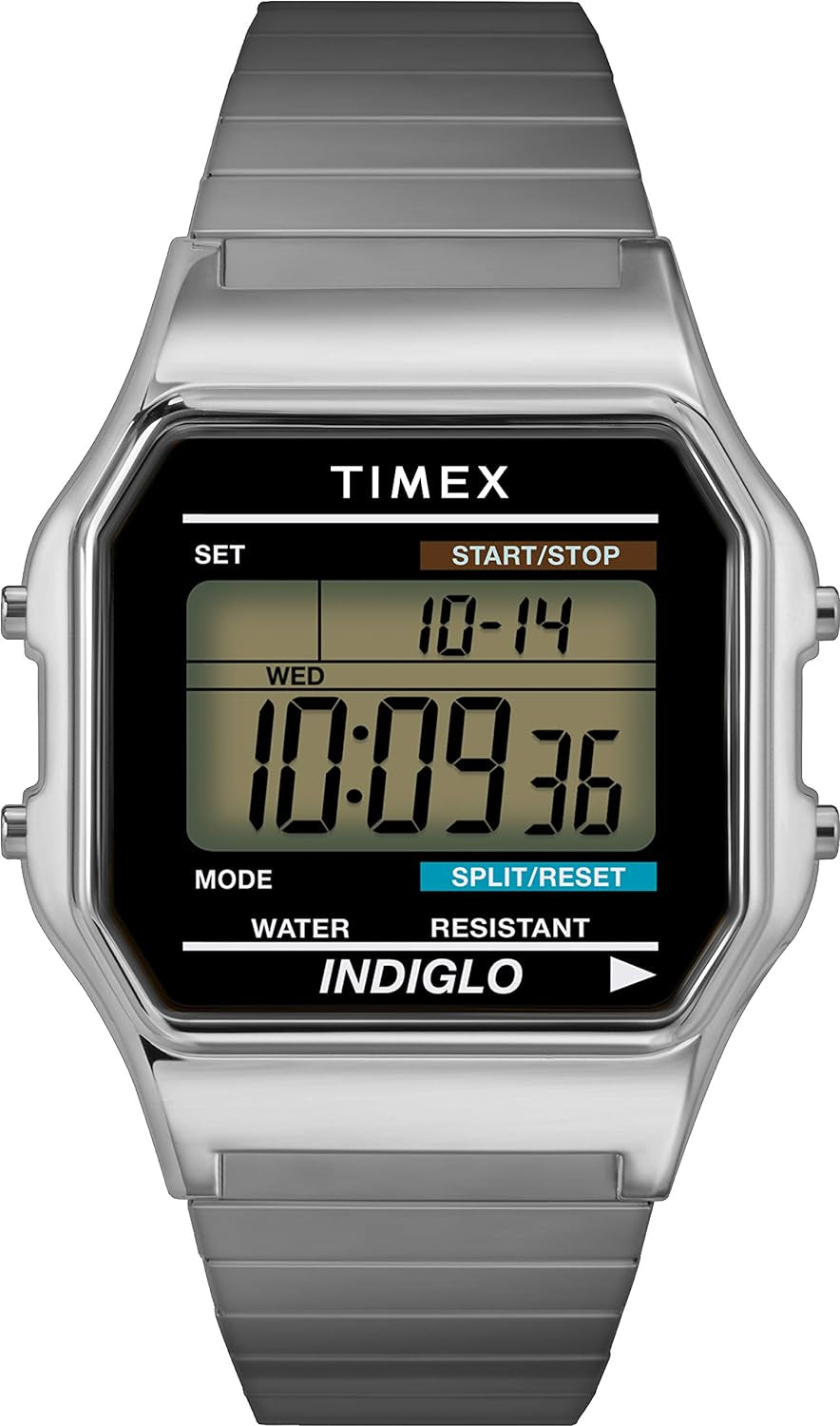 Timex Men'S Classic Stainless Steel Indiglo Watch | Like the one