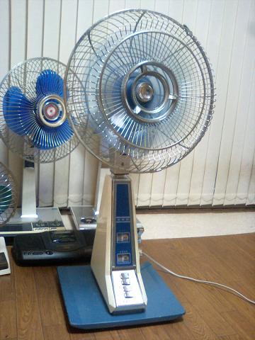 古い扇風機のメンテナンス（日立 H-625）