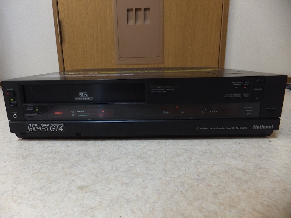 希少動作品】National NV-MC15 VHS-C対応 イエロー 希少動作品