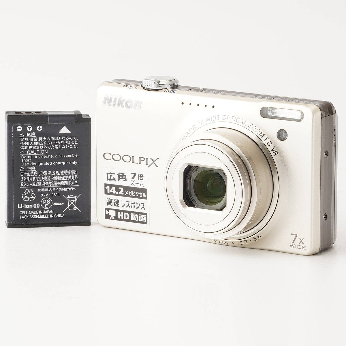 ニコン Nikon COOLPIX S6000 / NIKKOR 7x Wide Optical zoom ED VR 5.0