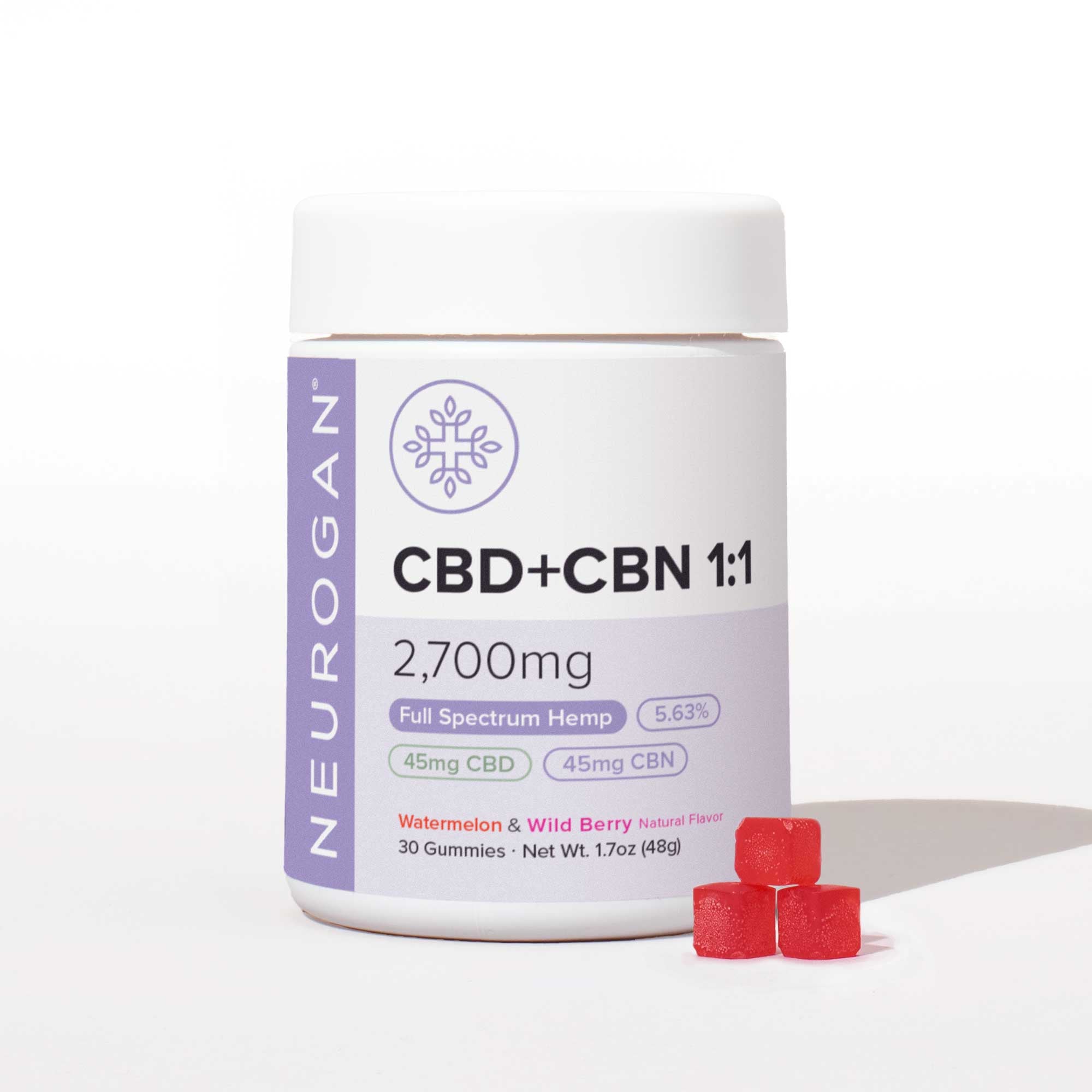 CBD + CBN Gummies Mix | Sleep, Rest, Night, 90mg (30ct) – Neurogan