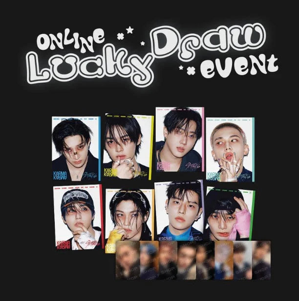 STRAY KIDS - KARMA (ACCORDION VER.) + Fans Lucky Draw Event Photocard