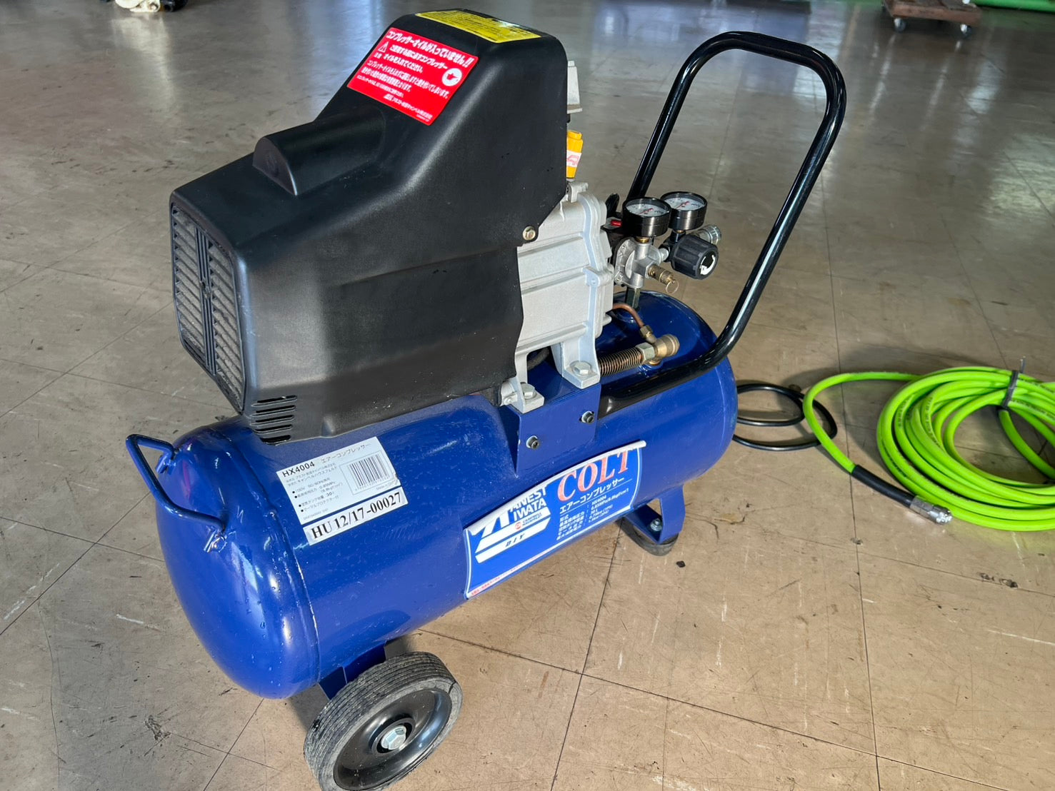 アネスト岩田 中古 コンプレッサ【100V】＊HX4004『茨城店 5729』 – 農