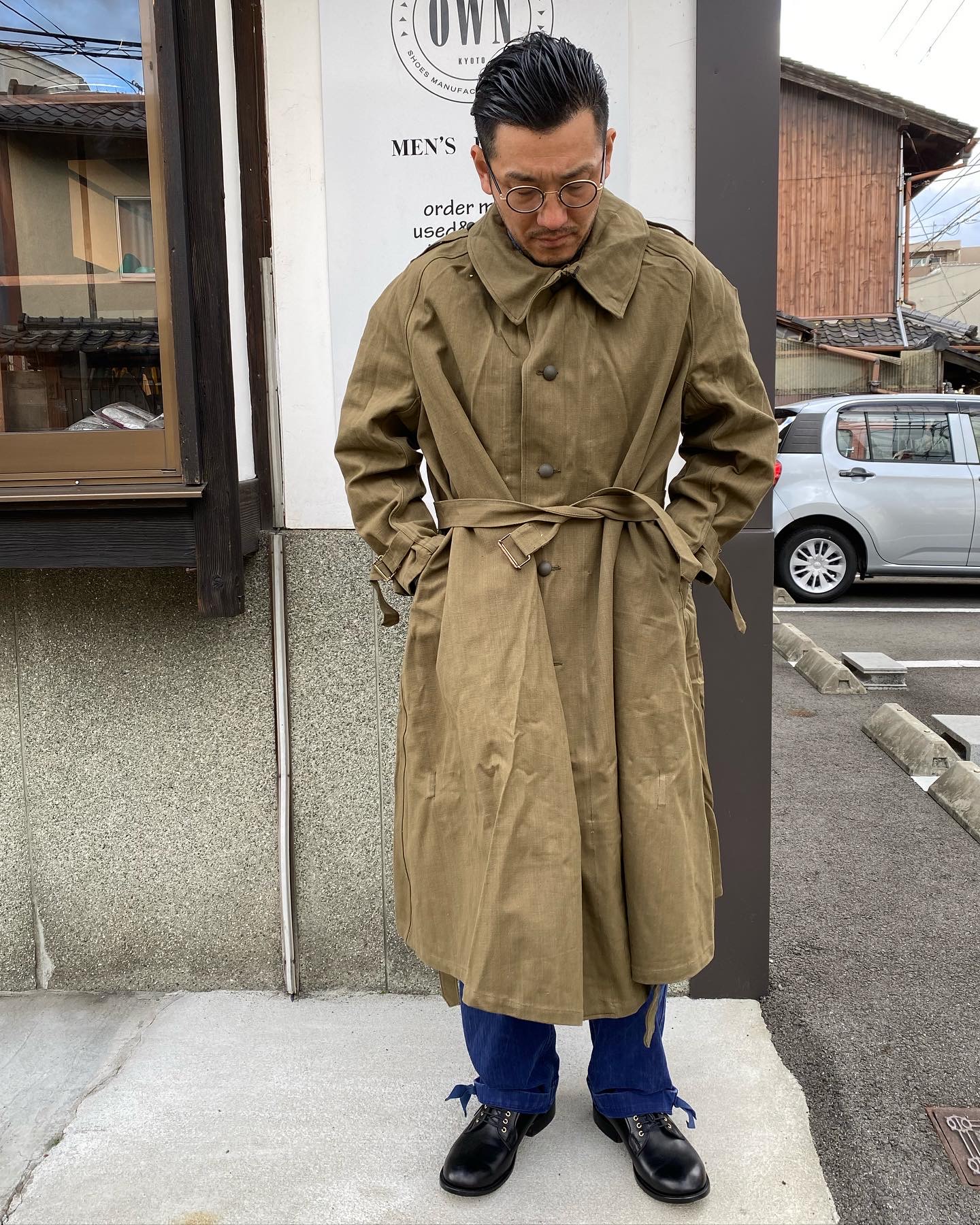 French Army Motor Cycle Coat】 | OWN KYOTO