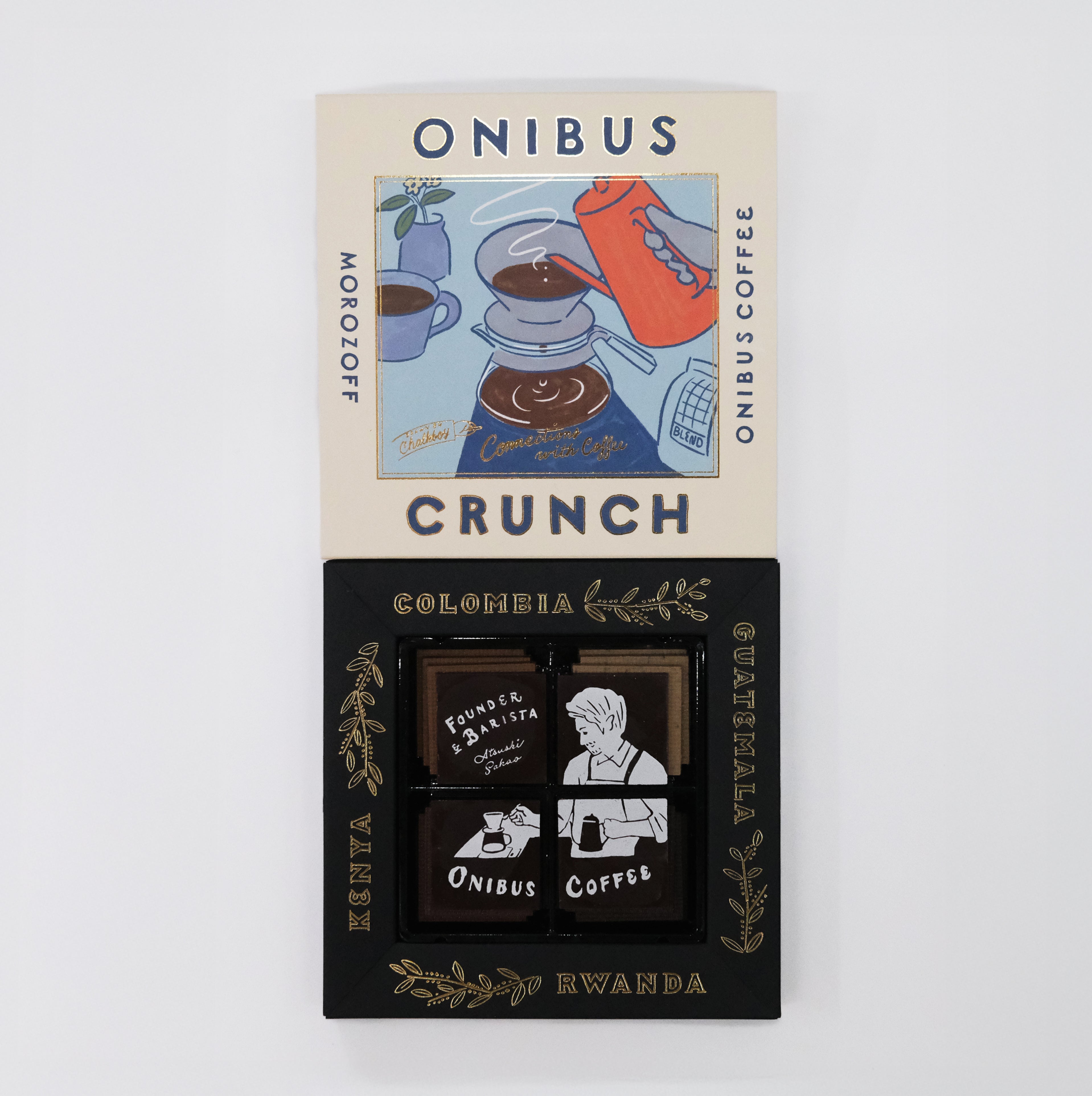 COFFEE LAB 2026】オニバス クランチ 16個入り | ONIBUS COFFEE