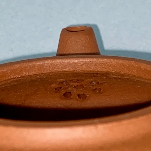 売却済）二代山田常山 常滑焼朱泥茗壺 三代誌 | 小野静観堂