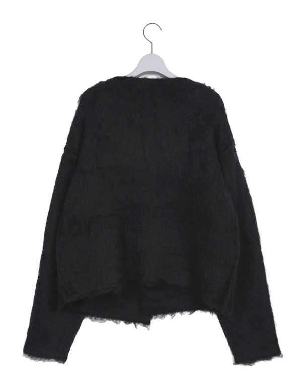 PERVERZE / Wide Slit Cardigan / 0125030507 – satoseni online store