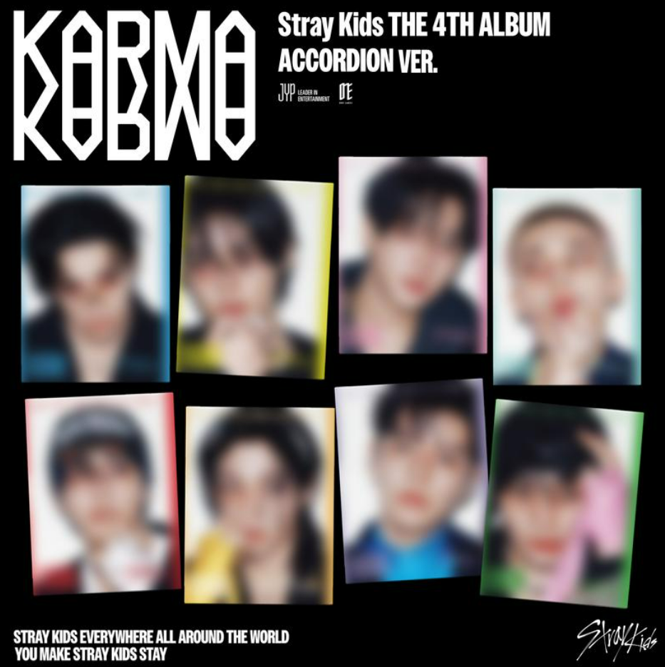 STRAY KIDS - KARMA VER. (ACCORDION VER.) + Makestar pob – ONTACT WORLD