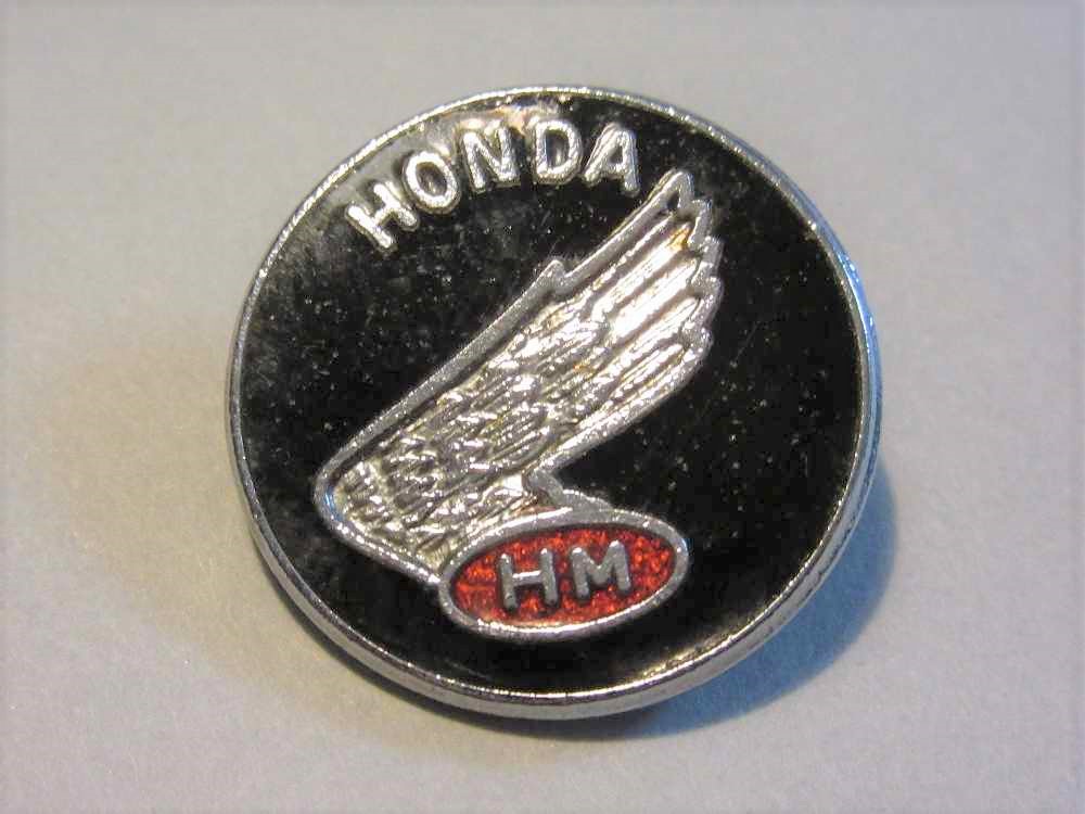 Honda（ホンダ）】ウイングマーク ラウンド ピンバッジ | Death or Ton up
