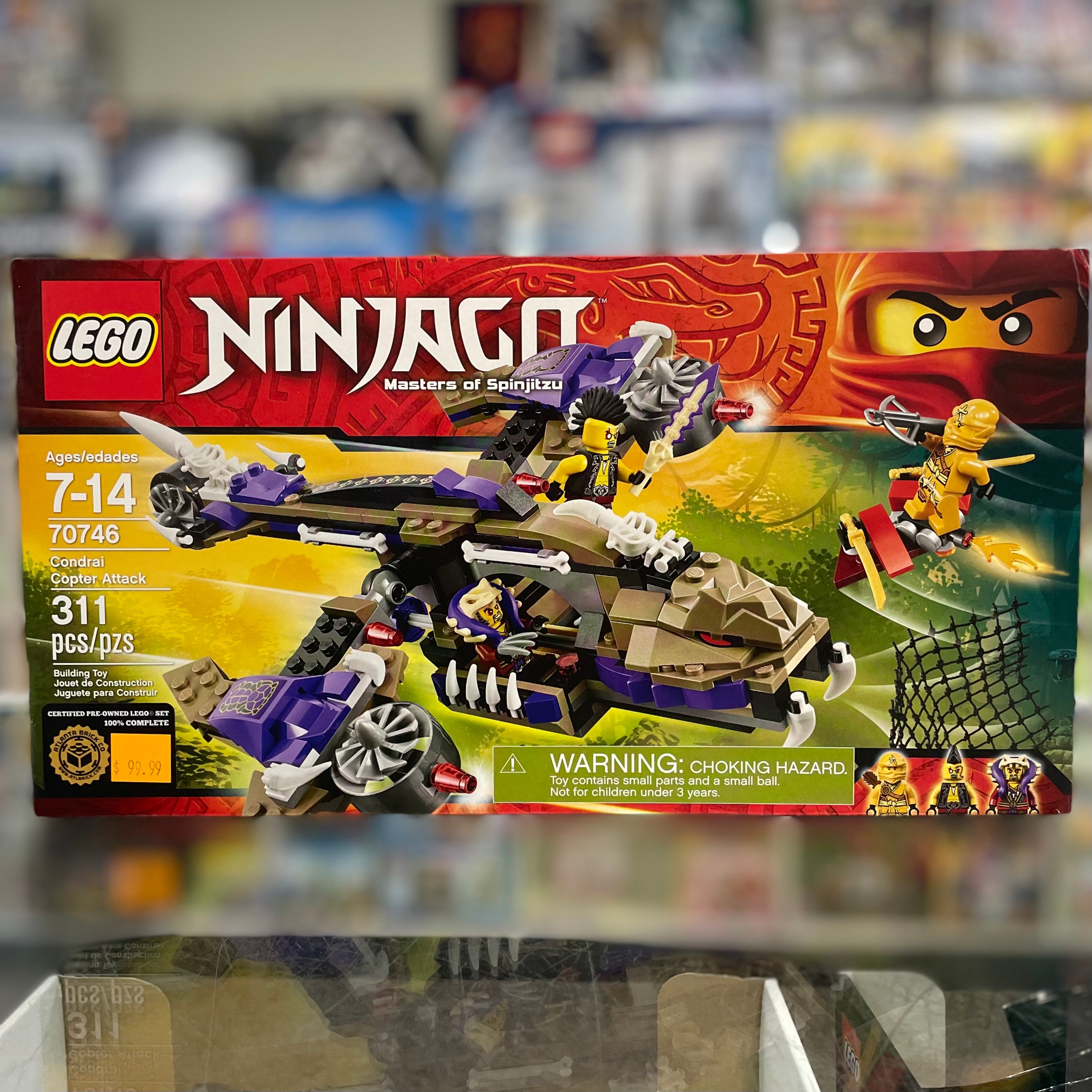 Condrai Copter Attack, 70746 - LEGO® Ninjago – United Brick Co®