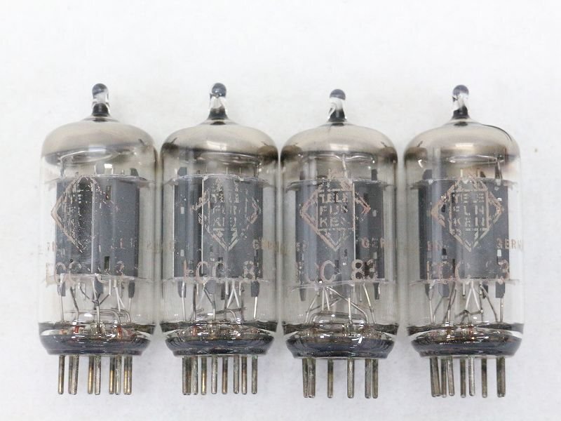 TELEFUNKEN】の【ECC83 真空管 4本 ダイヤマーク入】を秋田県で宅配