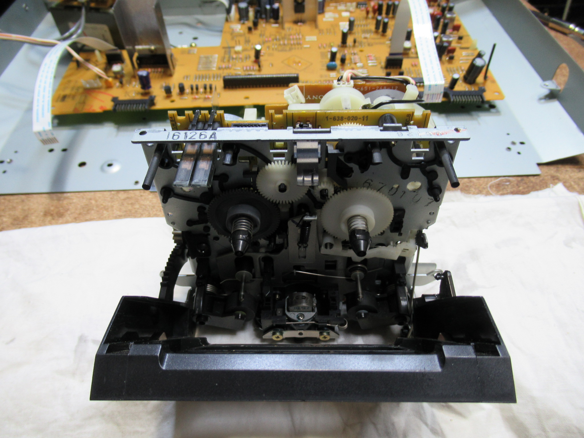 SONY TC-WE505 ギヤ割れ～修理中止 – Audiolife － Enjoy your audio