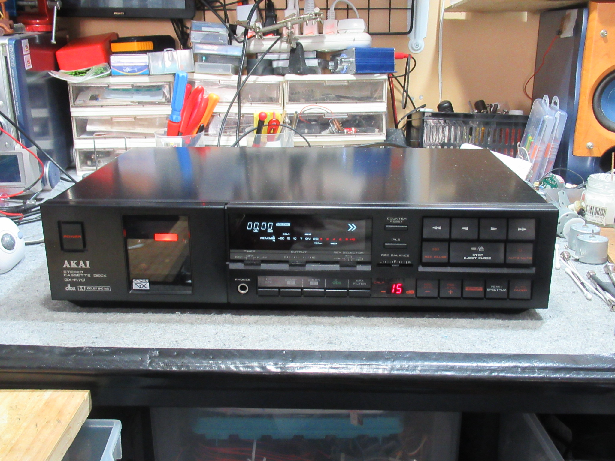 A&D 赤井電機と三菱電機の共同GX-R75CX クイックリバースカセット