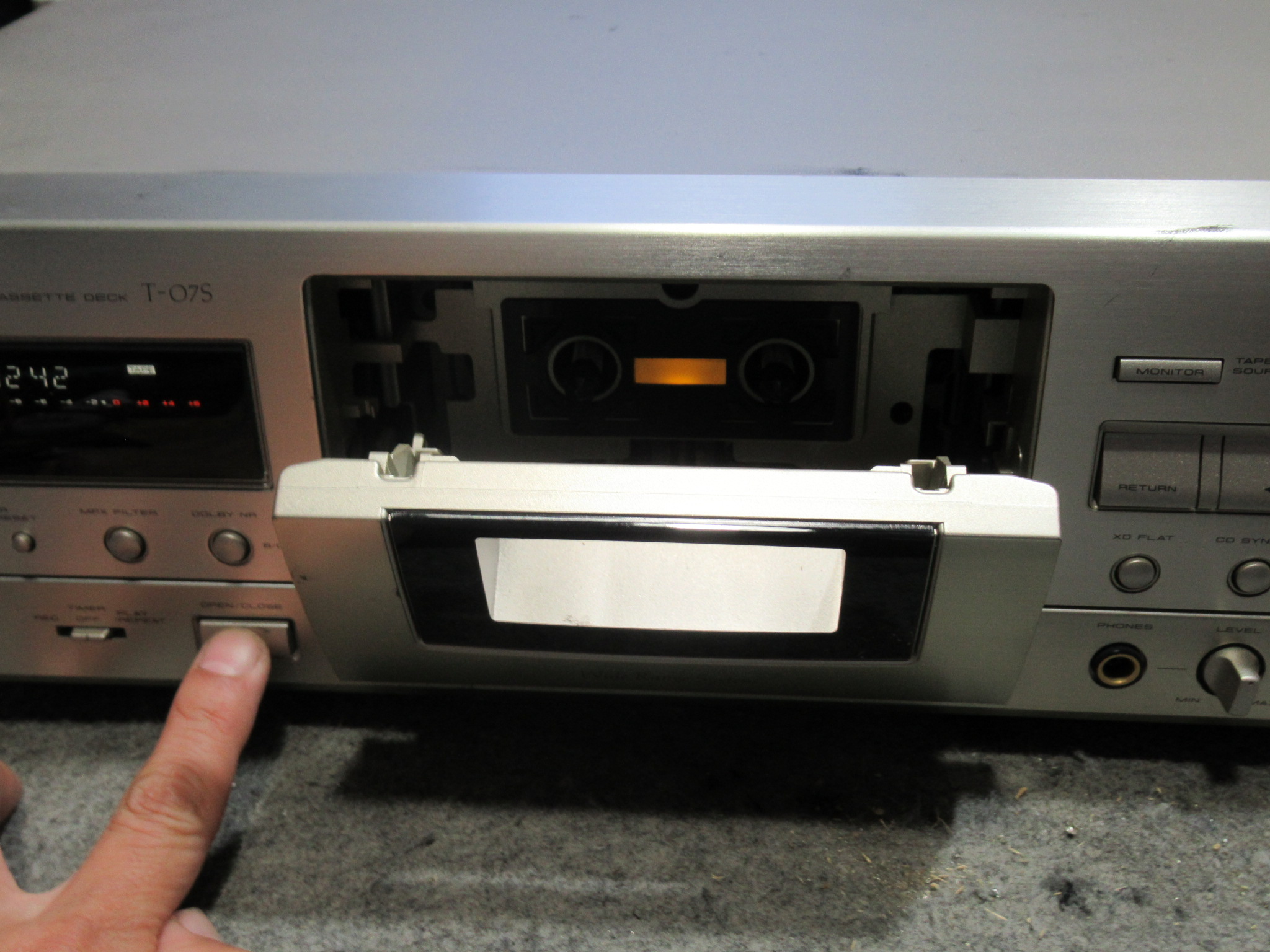 部品取り PIONEER カセットデッキ T-3500 部品取り PIONEER カセット