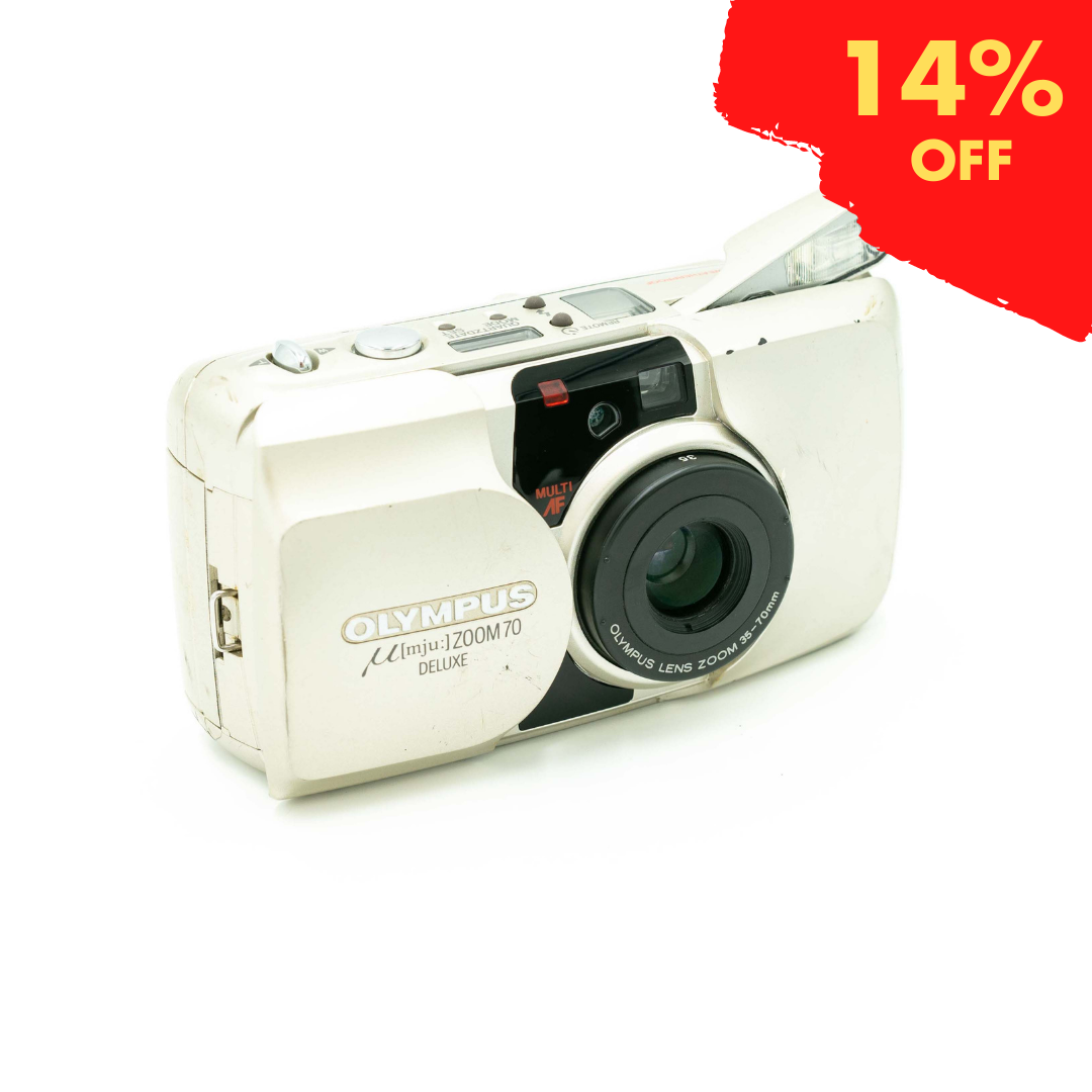 Olympus μ ZOOM 70 DELUXE F1205-82-9v p Olympus MJU Zoom 70 Deluxe