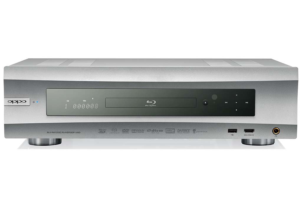 OPPO、USB DAC搭載のBD/SACDプレーヤー「BDP-105DJP」に新色チタニウム