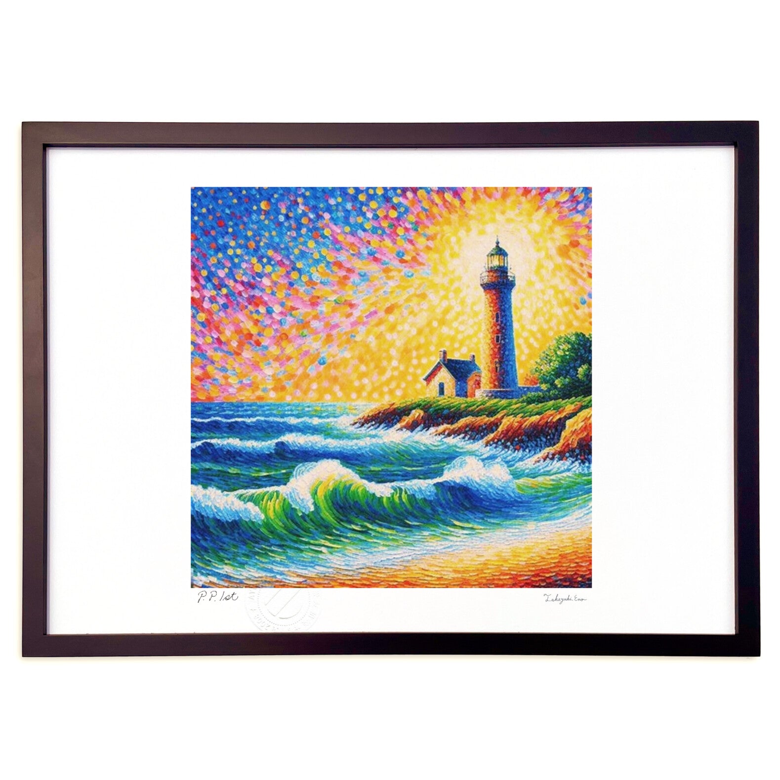 灯台の灯り – 絵画や壁飾り販売｜風景投稿販売あゆわら(R)