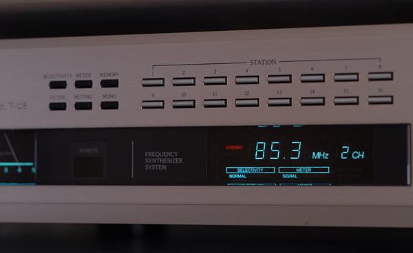 アビエス・リサーチ制作雑記 Accuphase T-108 (FMステレオチューナー)
