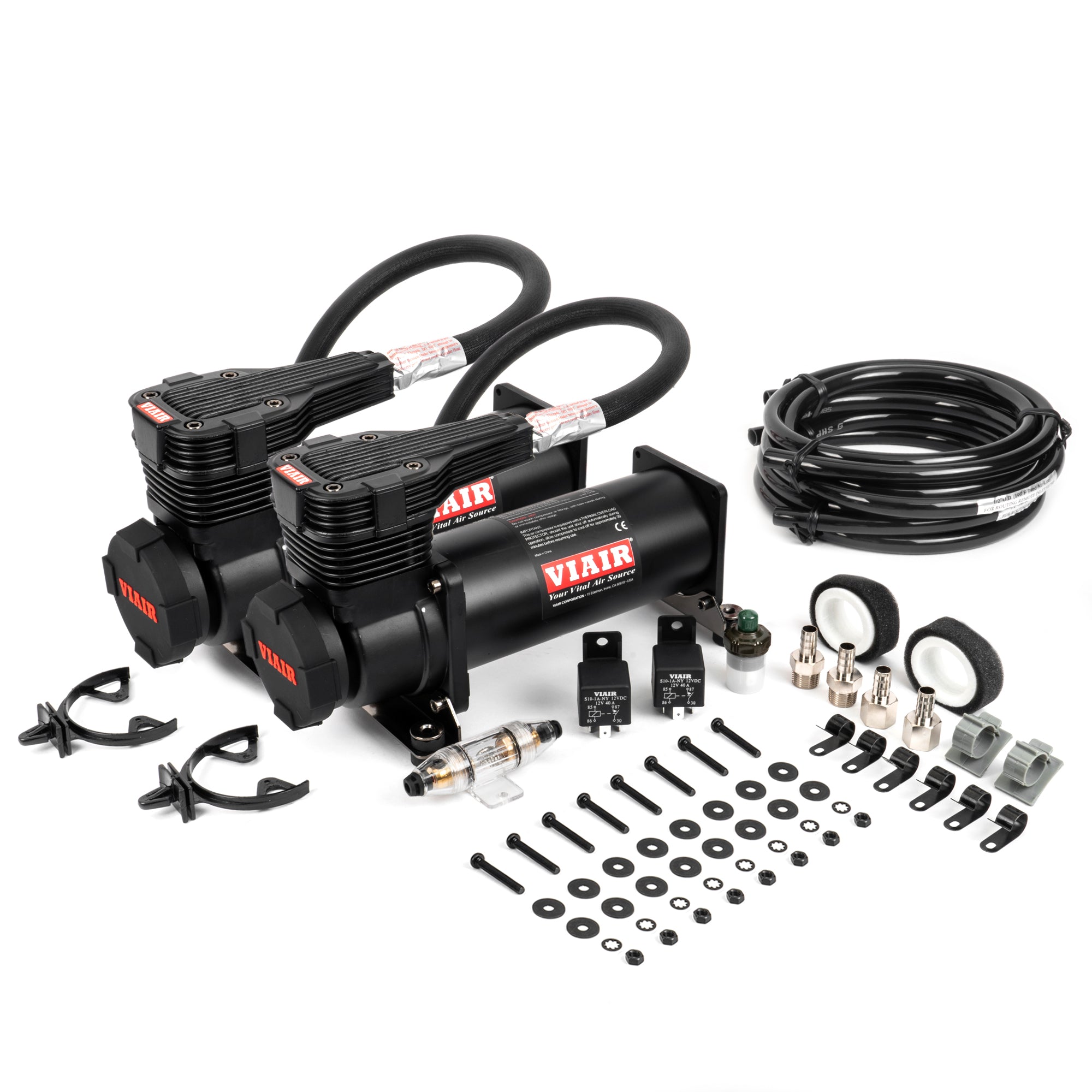 VIAIR Dual 485C Air Compressor Kit - Gen 2 – AccuAir Suspension