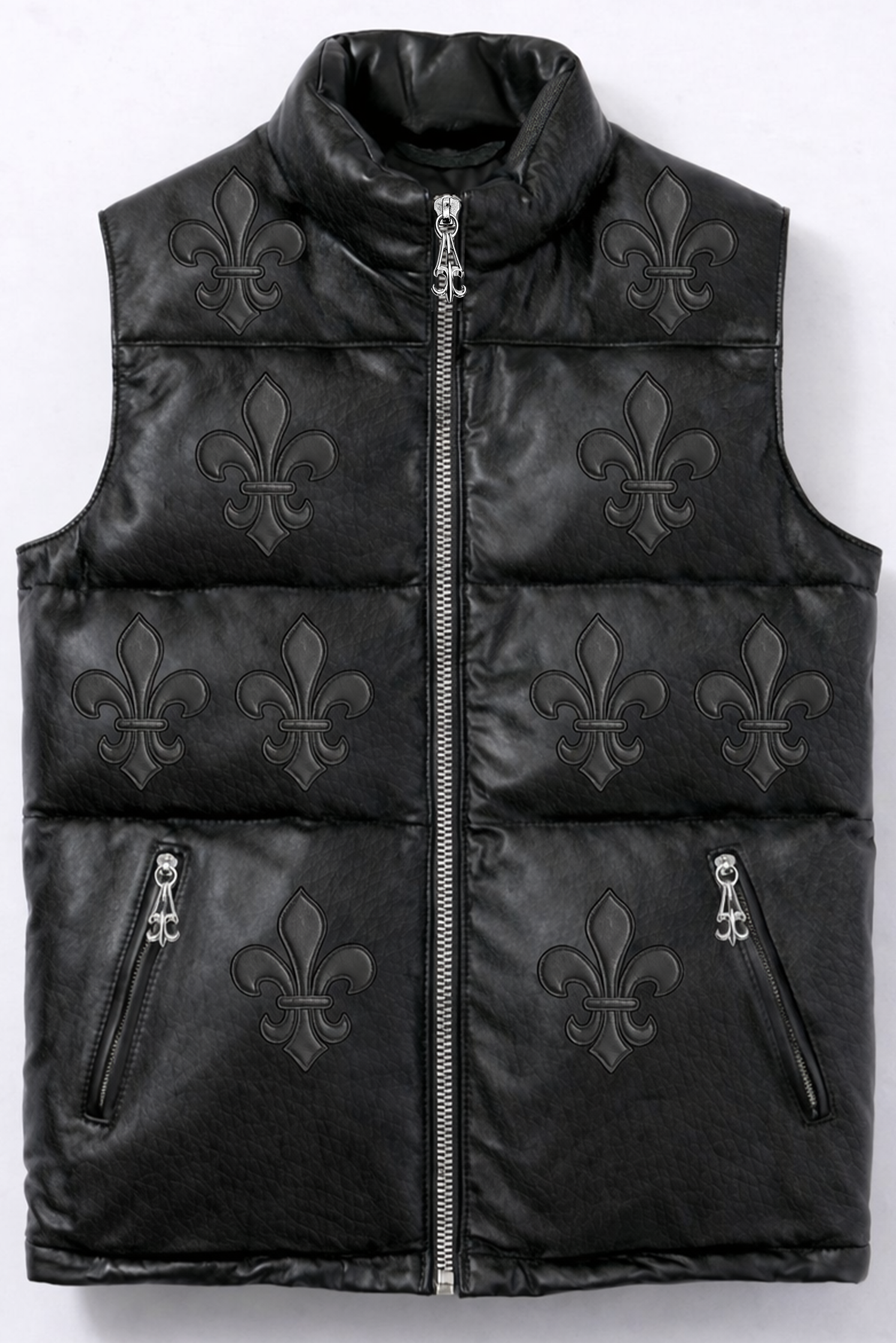 A&G【受注】ZIP DOWN LEATHER VEST – AGTOKYO