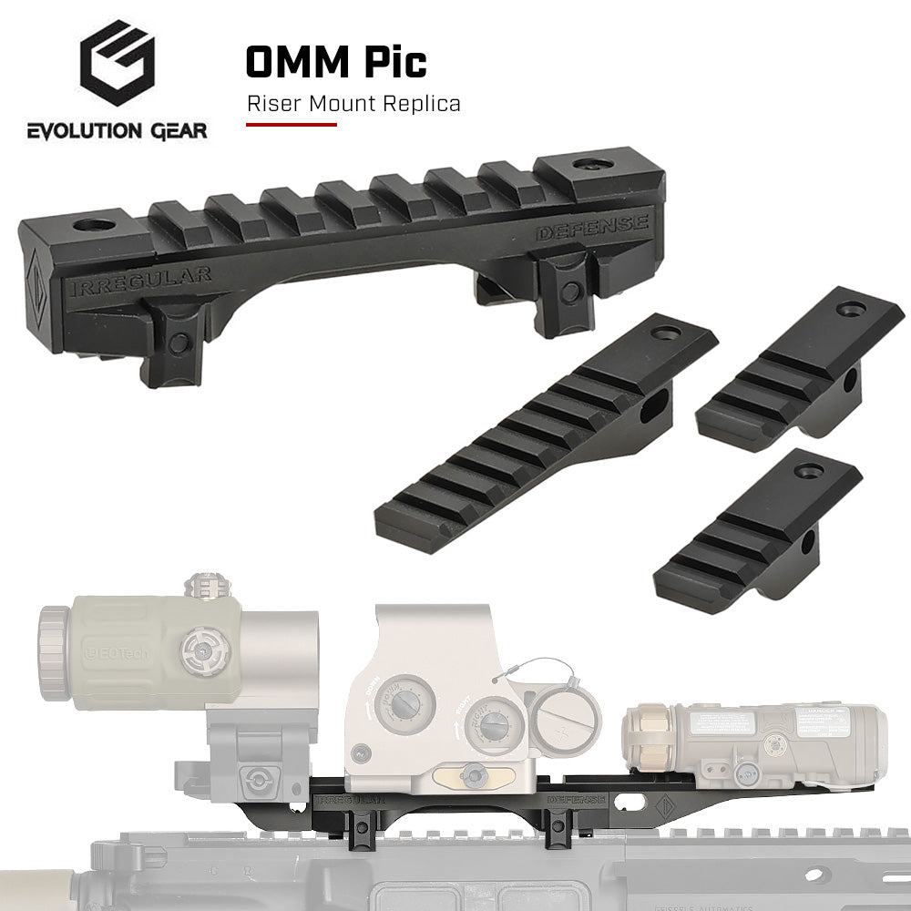 Evolution Gear 製 】 20mmレール 対応 IRREGULAR DEFENSE OMM PIC