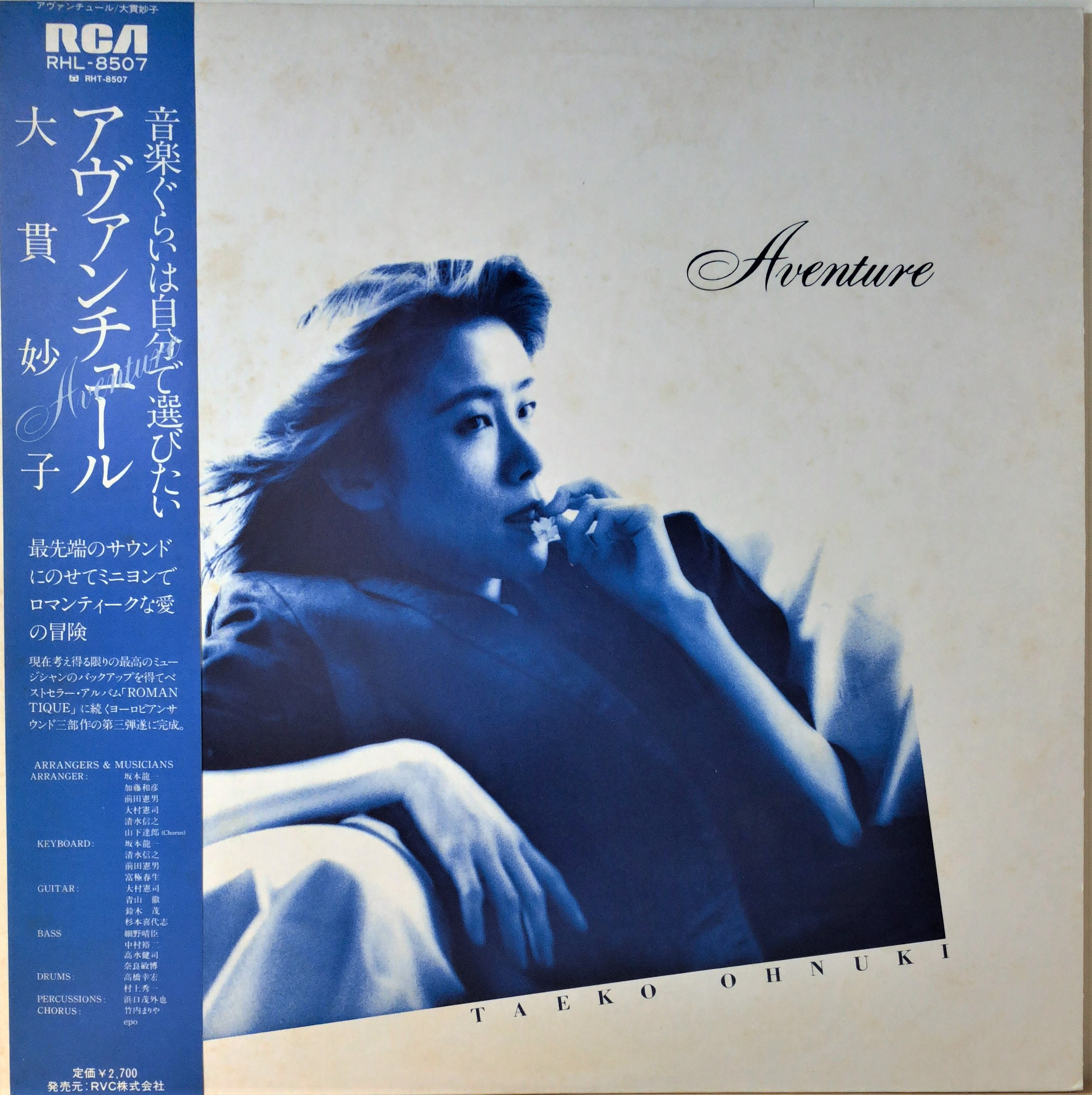 大貫妙子 ‎– Aventure | 中古レコード通販・買取のアカル・レコーズ