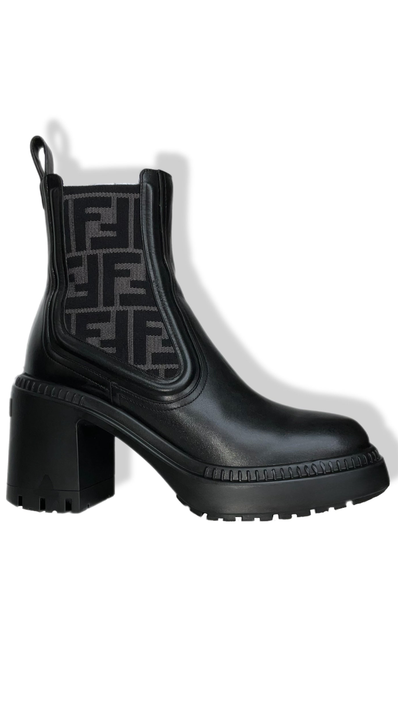 FENDI “Black Domino” Biker Boots – ALINABAIKOVA.COM
