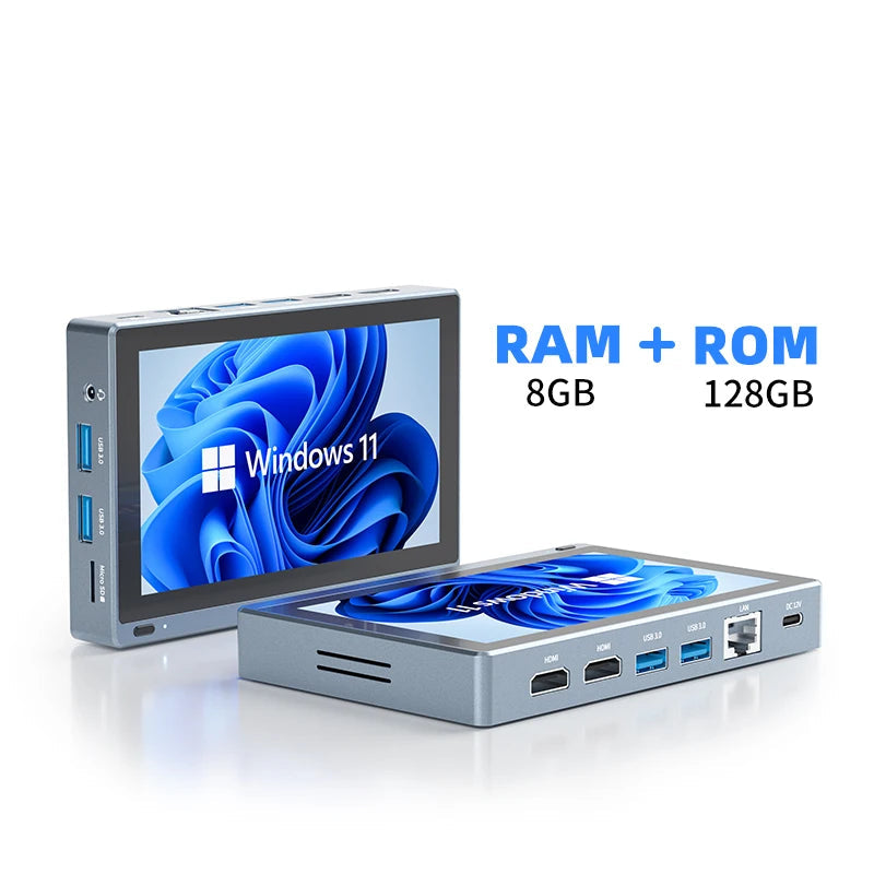 プロ産業用 Windows 11 タブレット ミニ PC 5.5 インチ タッチ