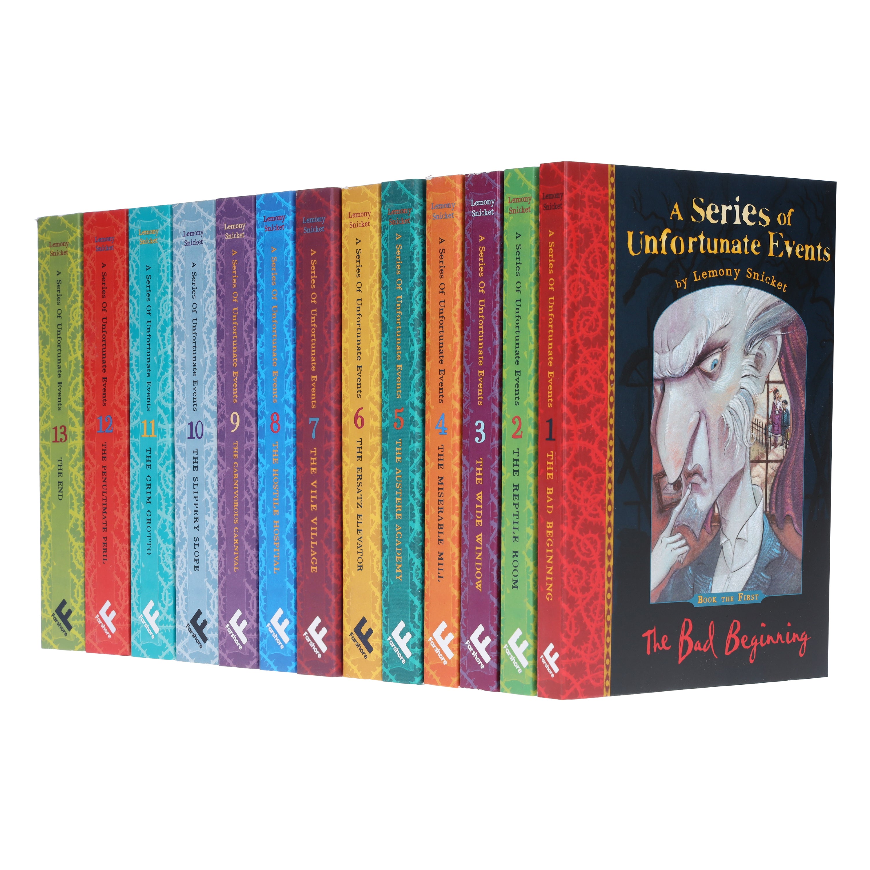 A Series of Unfortunate Events 13 Books Set – American Bookworm