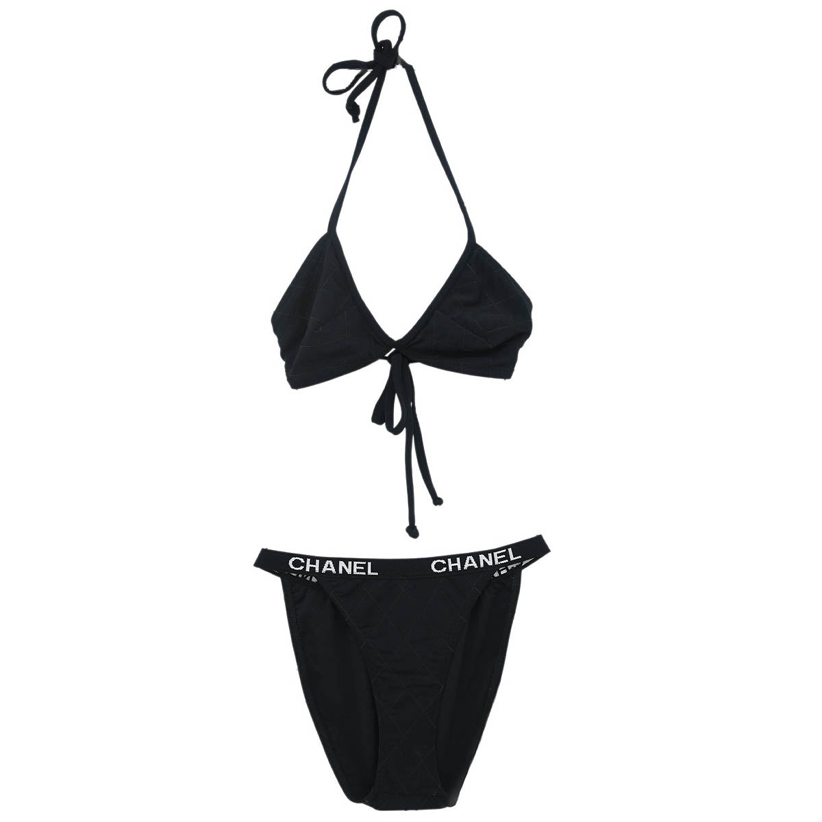 Chanel Bikini Swimsuit Black #34 – AMORE Vintage Tokyo