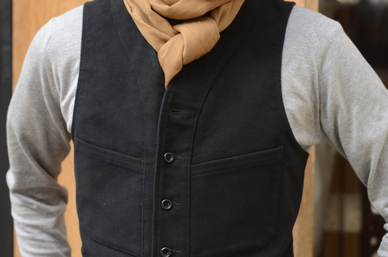 SAGAN / ENGLISH MOLESKIN NAVY&BLACK | ANATOMICA SAPPORO アナトミカ札幌