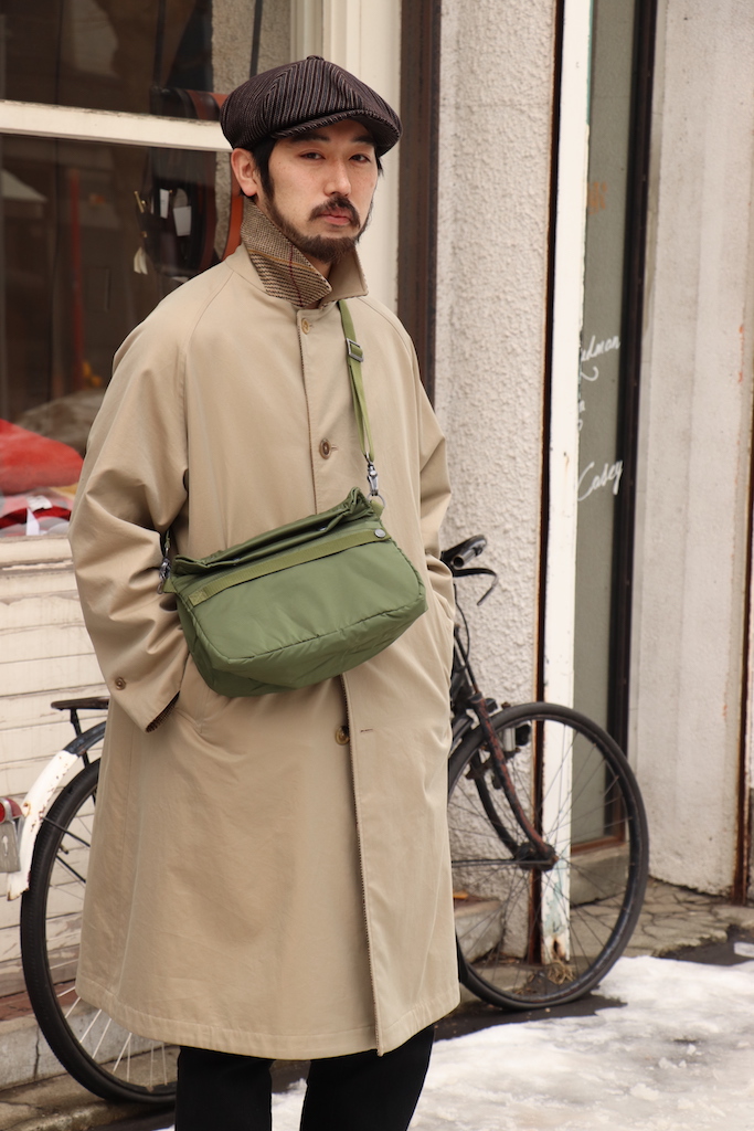 SMALL SHOULDER BAG US NYLON | ANATOMICA SAPPORO アナトミカ札幌