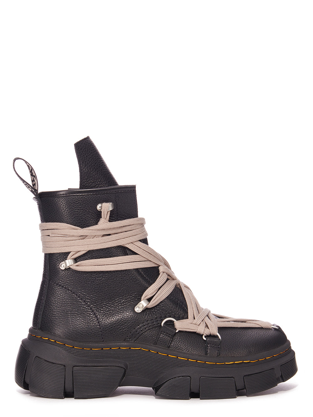 RICK OWENS - Dr.Martens 1460 DMXL Mega Lace Boot Black – Anrosa Store