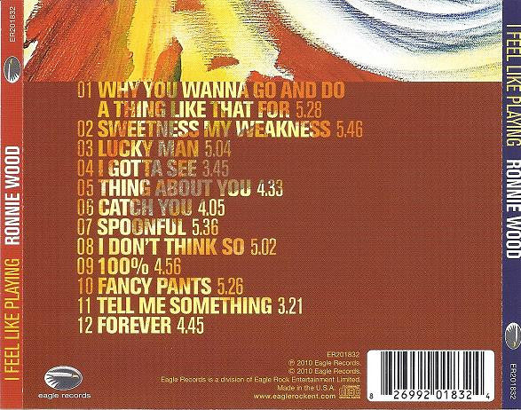 Buy Ron Wood : I Feel Like Playing (CD) Online for a great price