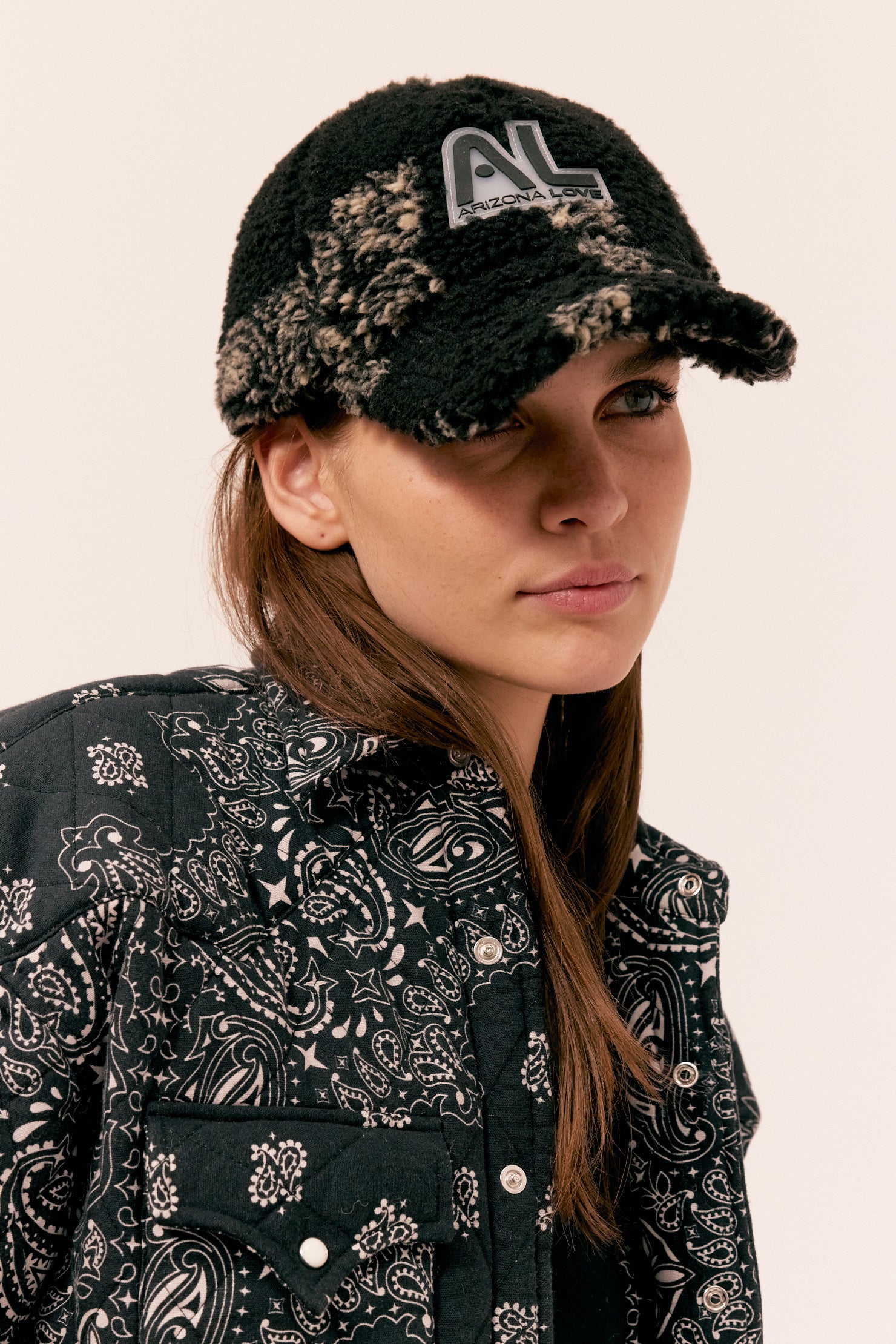 Fur cap black bandana – Arizona Love